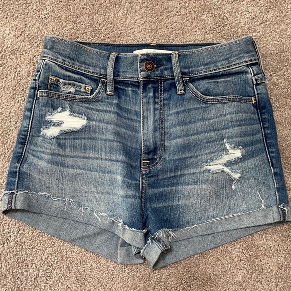 Abercrombie Jean Shorts - Picture 1 of 3